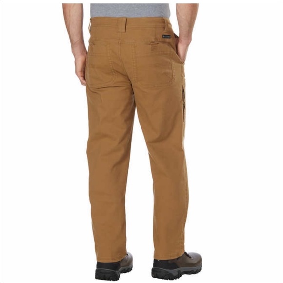 GH BASS Men’s Canvas Pant, Brown (W40 x L36) - Picture 2 of 6